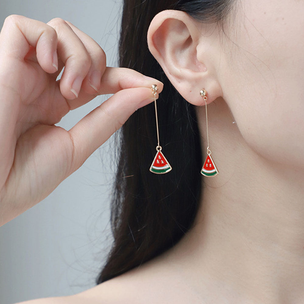 Watermelon Earrings 18K - nocoeedd