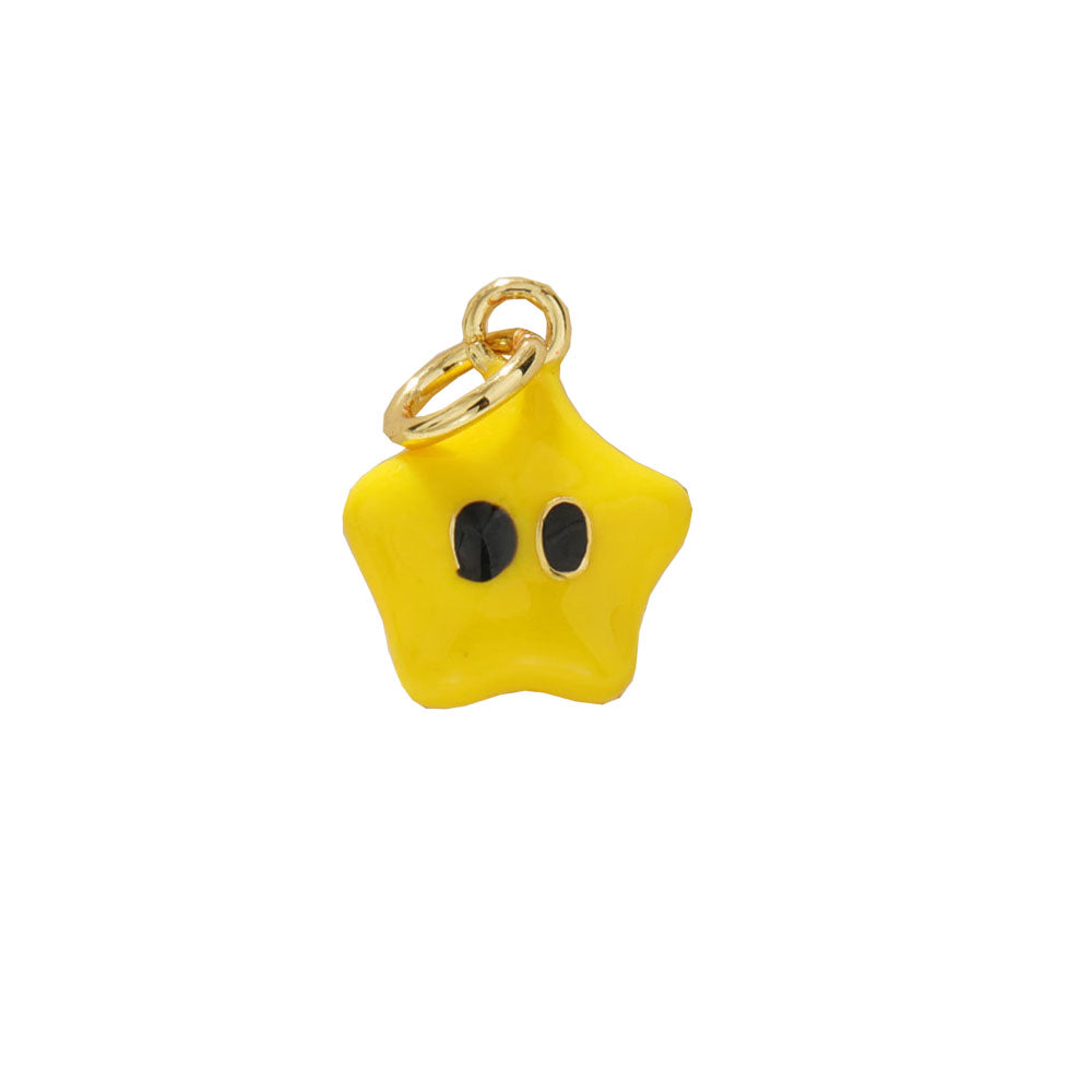 Yellow Star Charm