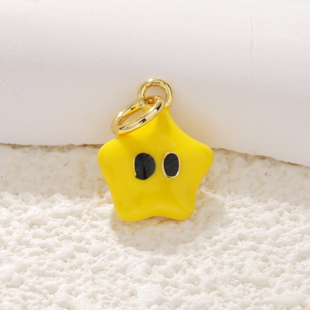 Yellow Star Charm