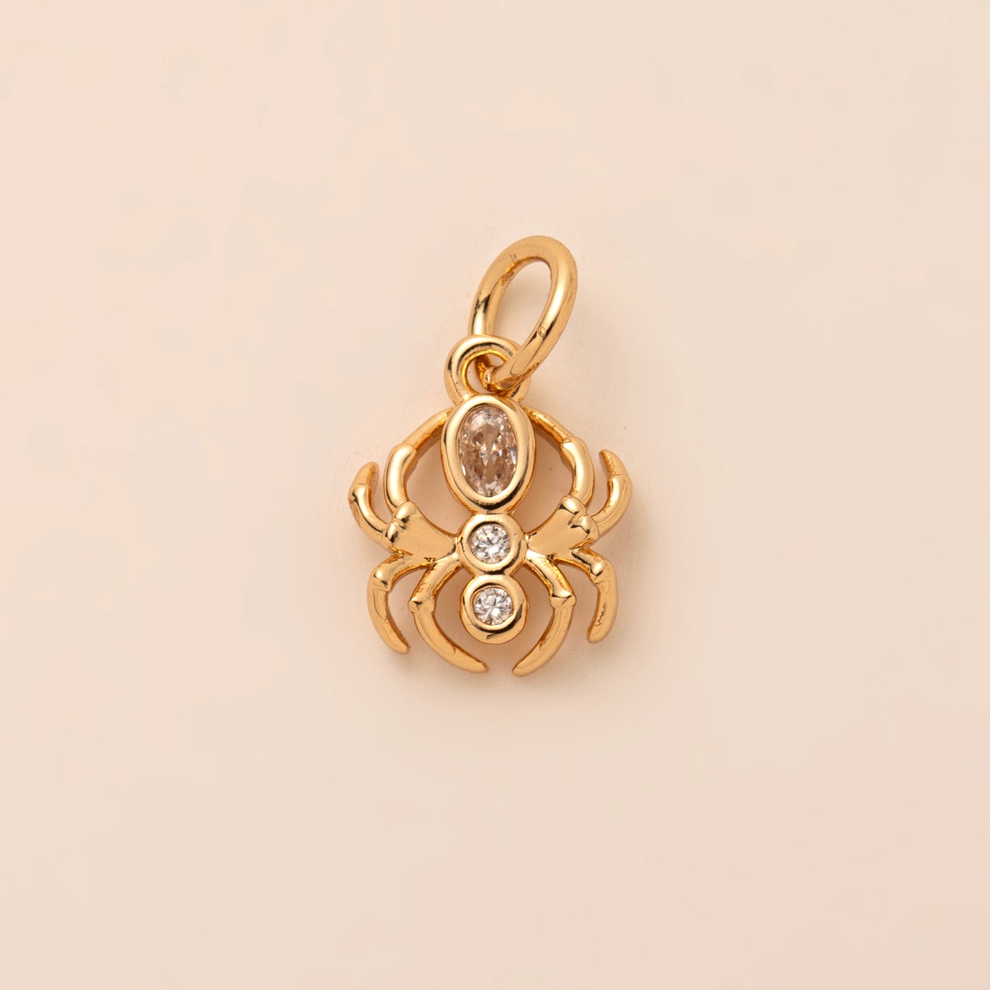 18K Spider Charm - nocoeedd