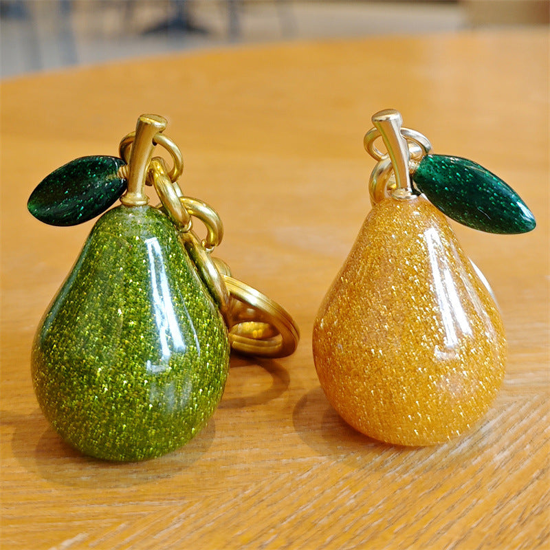 Pear Bag Charm