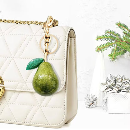 Pear Bag Charm