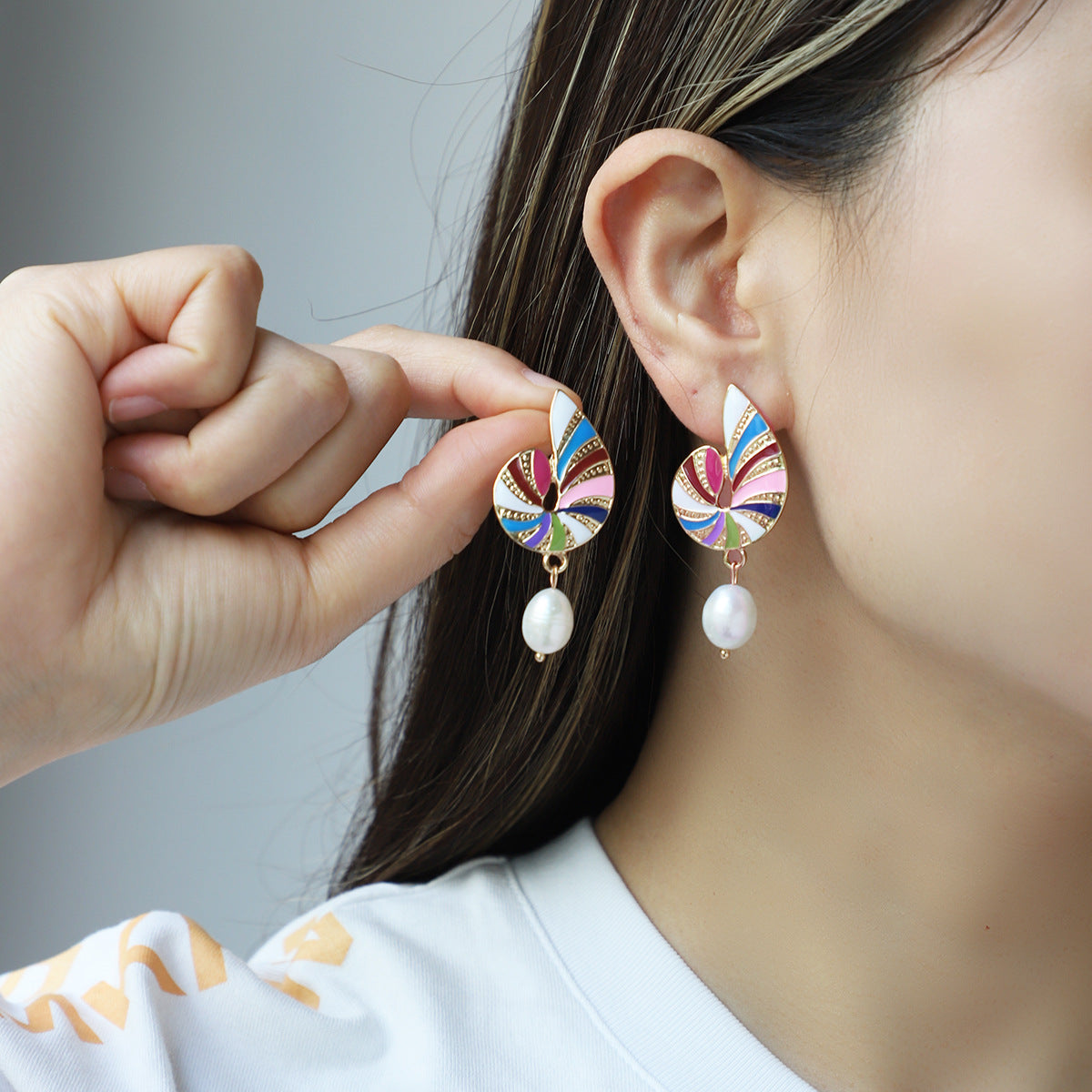 Seashell Earrings 18K - nocoeedd