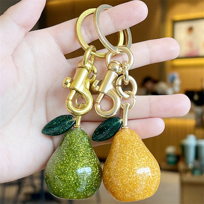 Pear Bag Charm