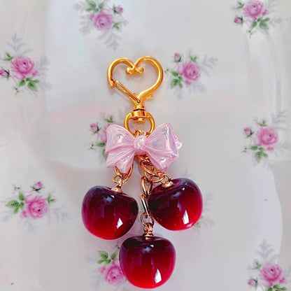 Cherry Bag Charm