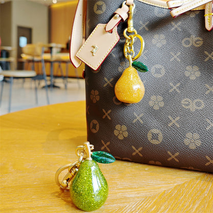 Pear Bag Charm