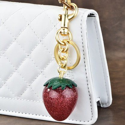 Strawberry Bag Charm