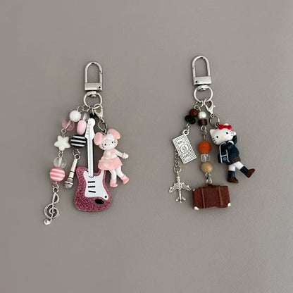 Kitty bag charms