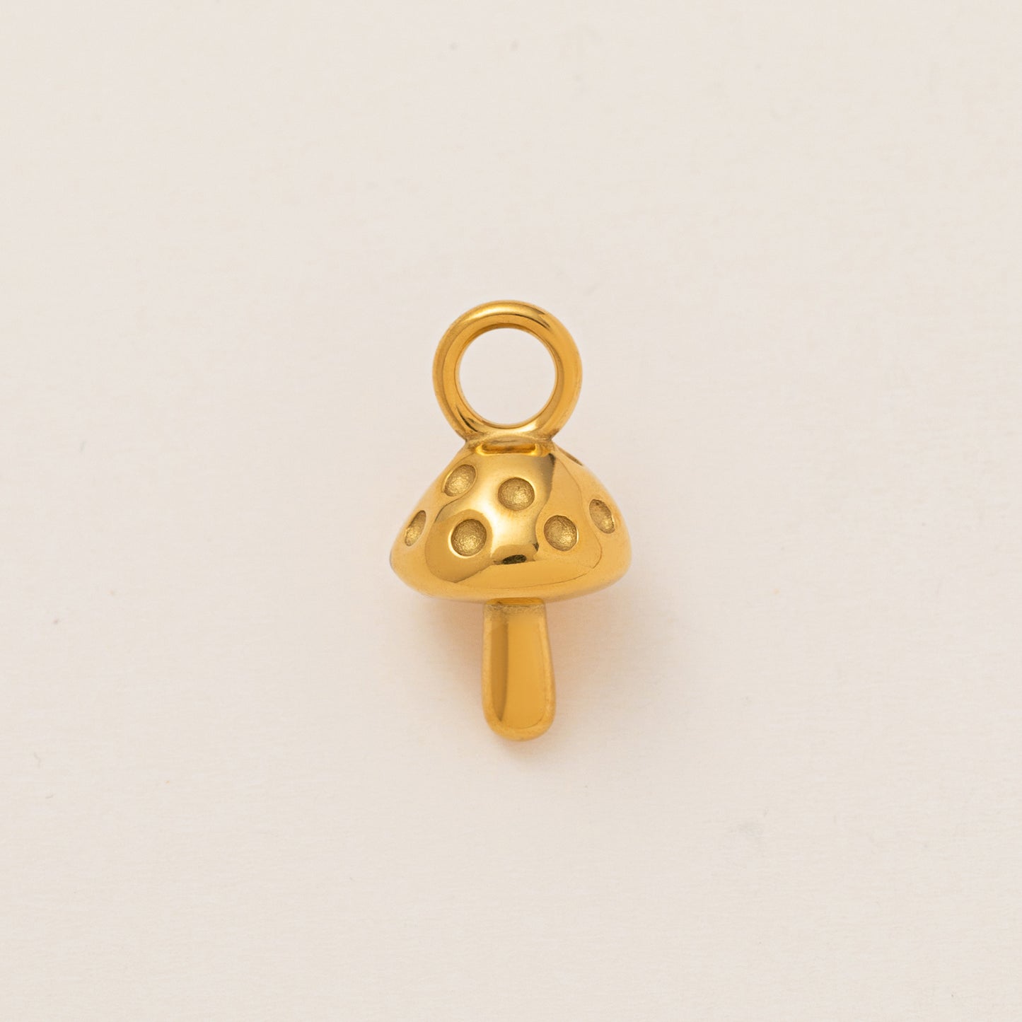 18K Mushroom Charm - nocoeedd