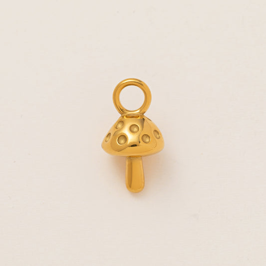 18K Mushroom Charm