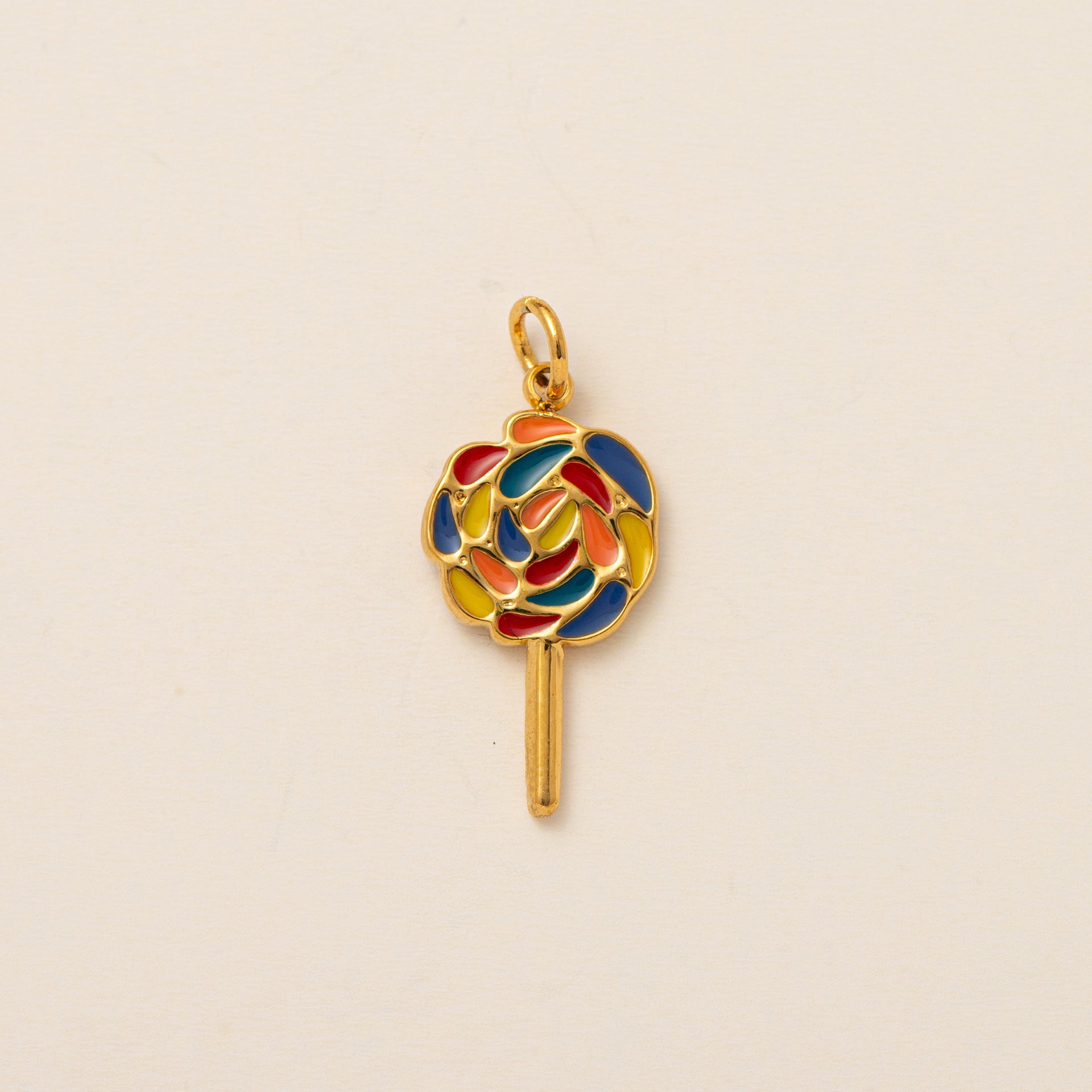 18K Lollipop Charm - nocoeedd