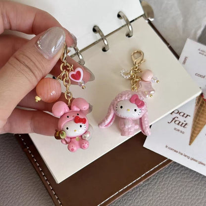 Kitty bag charms