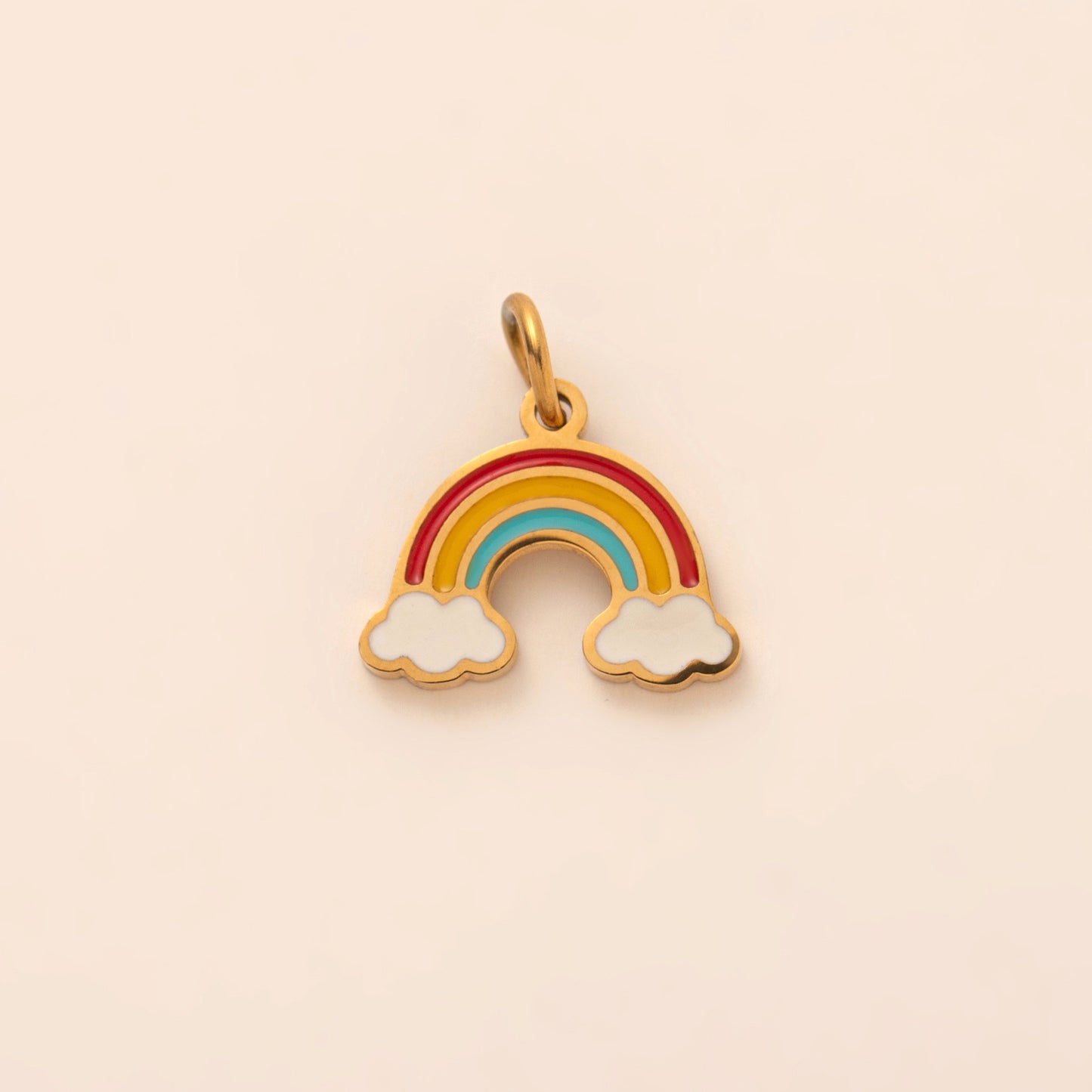 18K Rainbow Charm - nocoeedd