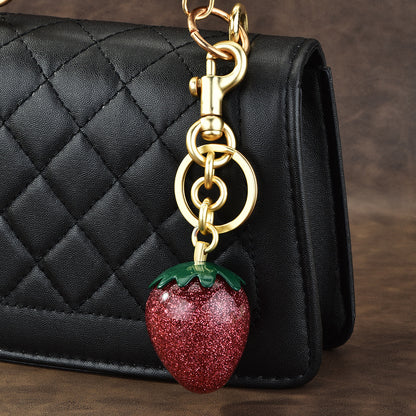 Strawberry Bag Charm