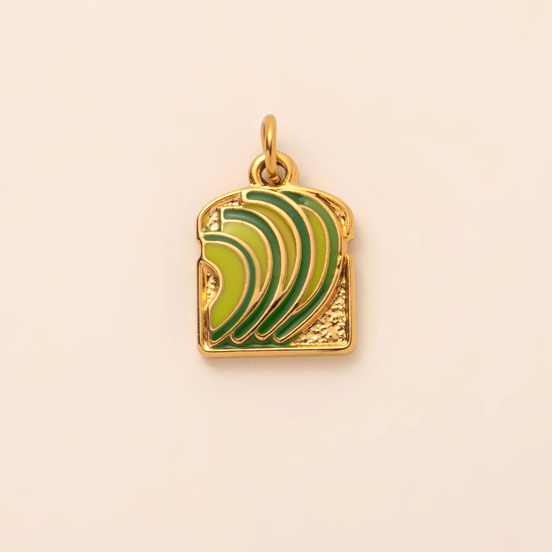 18K Toast Charm - nocoeedd