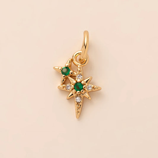 18K Asterism Charm