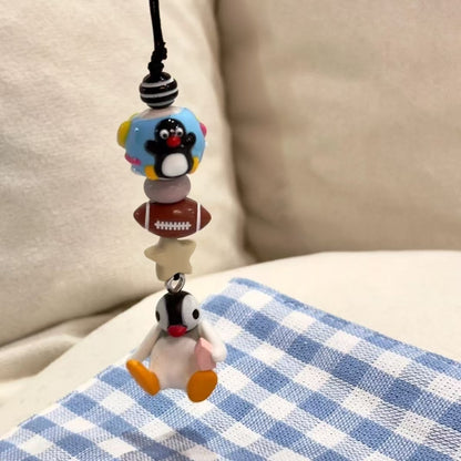 Adorable Penguin Phone Charm