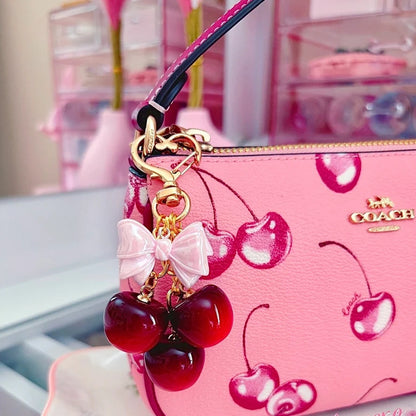 Cherry Bag Charm