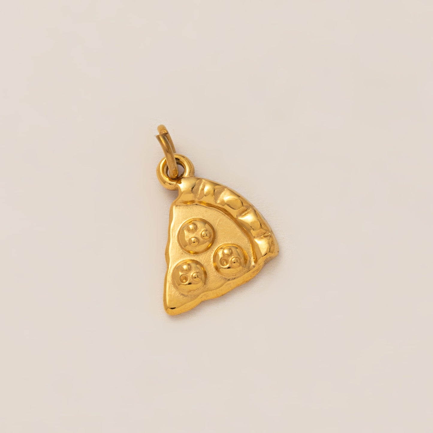 18K Pizza Charm - nocoeedd