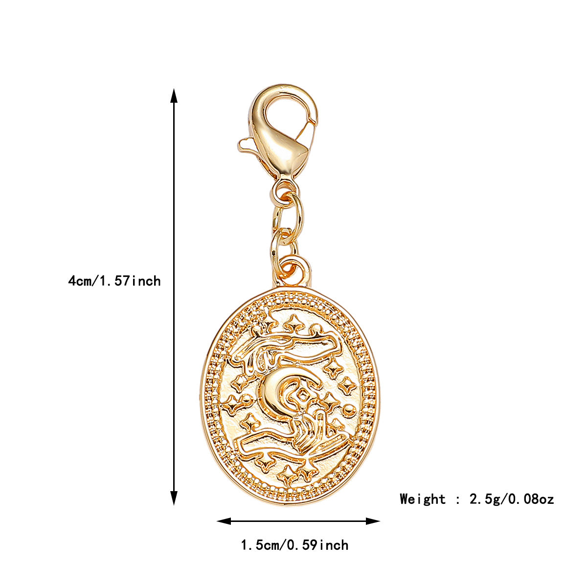 Tarot Card DIY Charms 18K - nocoeedd