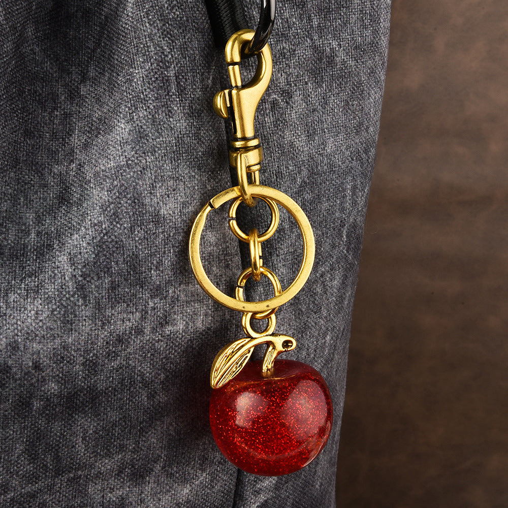 Apple Bag Charm