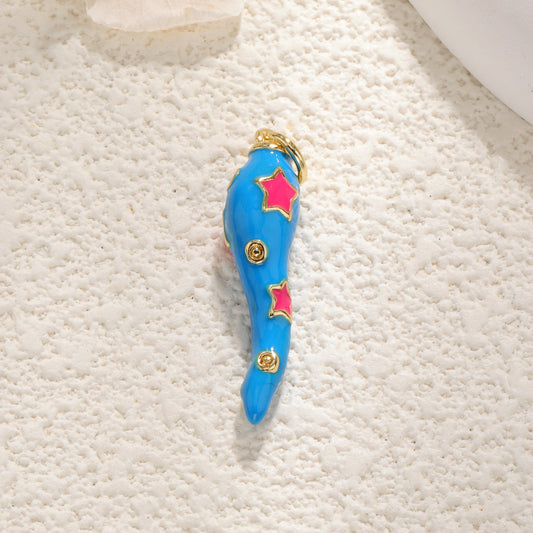 Blue Pepper Charm